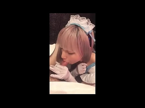 ❤️ Японский идол [mayuka], костюм французской горничной, часть 1, минет и дрочка с лосьоном ❤ Жесткое порно у нас ️❤